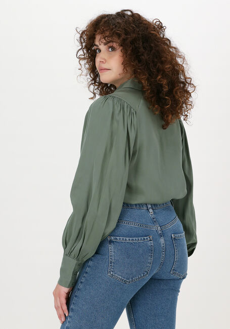 Grüne MSCH COPENHAGEN Blusen ALIVIA STEPHIE LS SHIRT - large