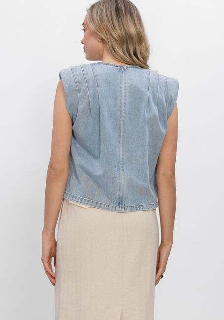 Hellblau CO'COUTURE Top ASJACC WRAP DENIM TOP - large