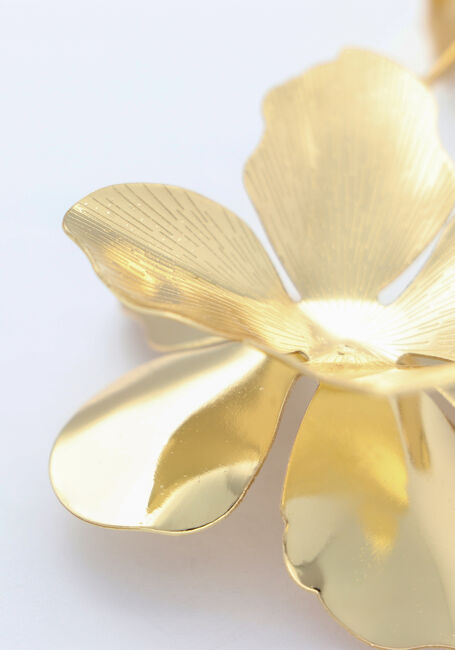Goldfarbig NOTRE-V Ohrringe BIG FLOWERS - large