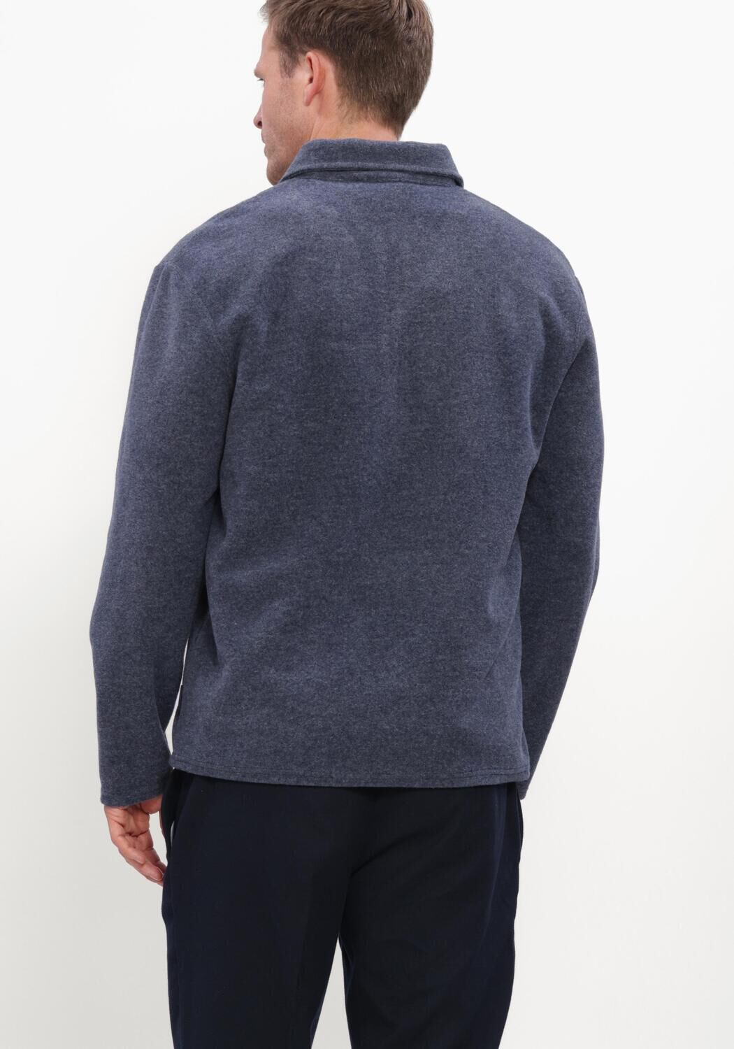 Dunkelblau THE GOODPEOPLE Pullover LEO - large