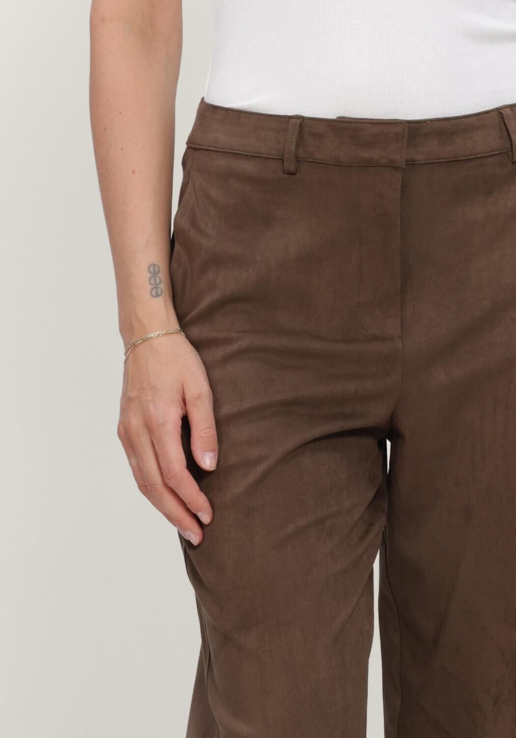 Braune MINUS Hose MSALVA MID WAIST PANT - large