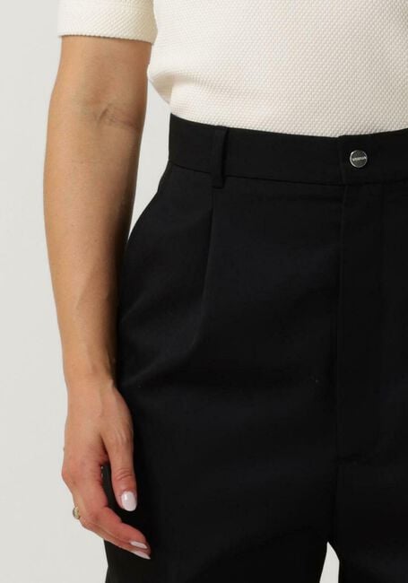 Schwarze VANILIA Chino WOOL RELAXED CHINO - large