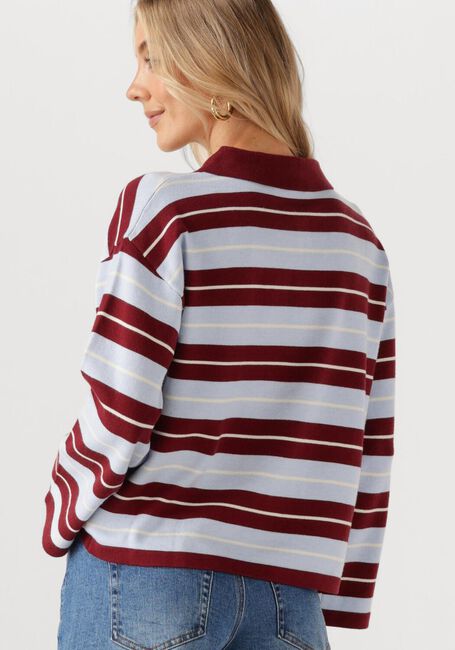 Mehrfarbige/Bunte YDENCE Polo-Shirt KNITTED TOP BALOU - large