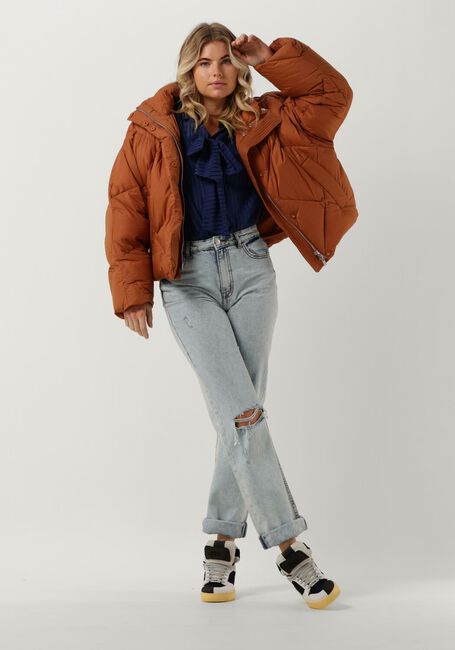 Camelfarbene STAND STUDIO Wattierte Jack AINA JACKET - large