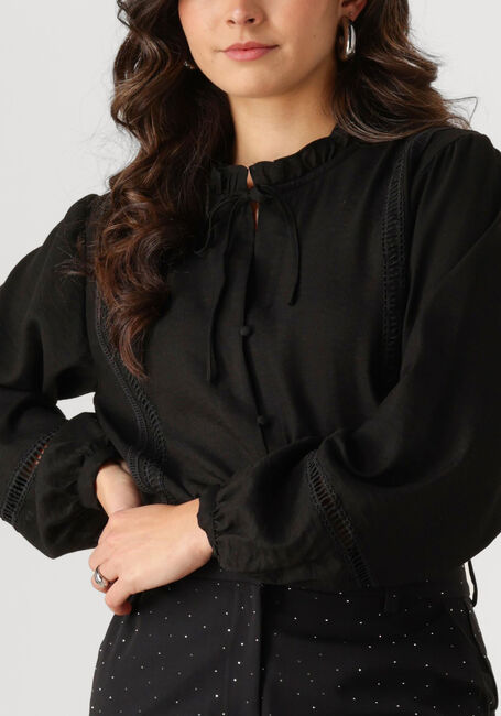 Schwarze MOVES Blusen VALIRA TOP - large