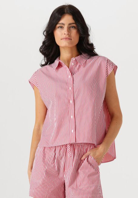 Rote ANOTHER LABEL Blusen BENOITE SHIRT - large