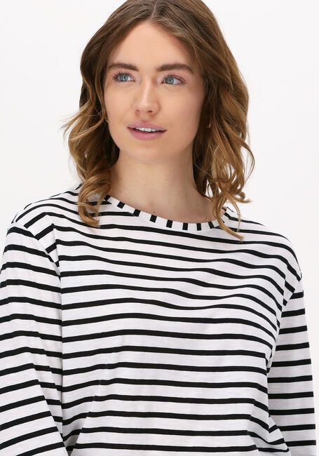 Nicht-gerade weiss 10DAYS Top LONGSLEEVE TEE STRIPES - large