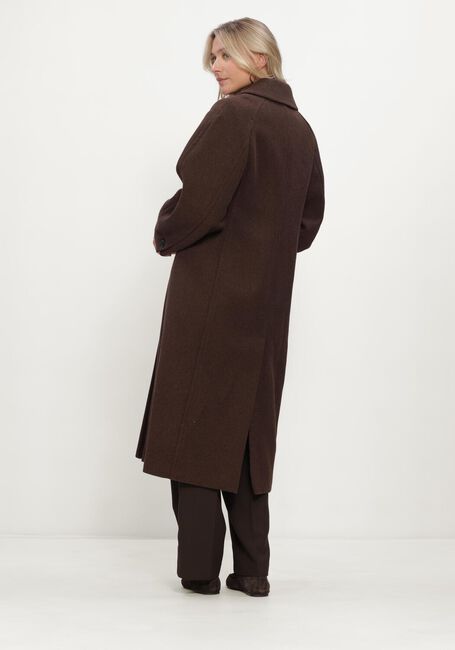 Braune SELECTED WOMEN M&auml;ntel SLWVALERIE WOOL BLEND COAT - large