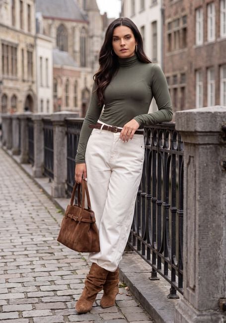 Olive NOTRE-V Top NV-INGER - large