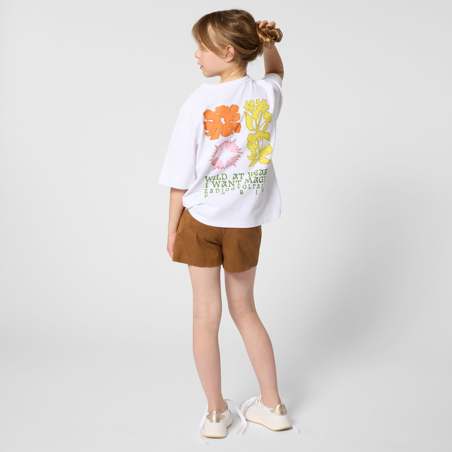 Wei&szlig;e ZADIG & VOLTAIRE T-shirt X60534 - large