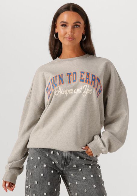 Graue HARPER & YVE Sweatshirt DOWNTOEARTH-SW - large