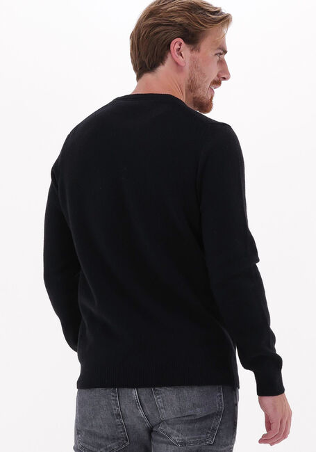 Schwarze LYLE & SCOTT Pullover CREW NECK LAMBSWOOL BLEND JUMPER - large