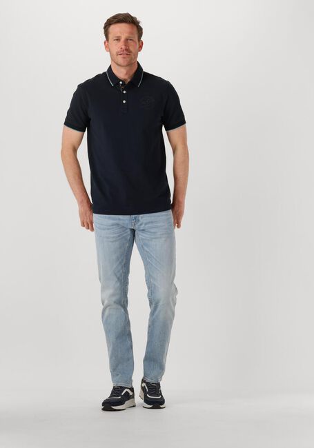 Schwarze PME LEGEND Polo-Shirt STRETCH PIQUE PACKAGE - large