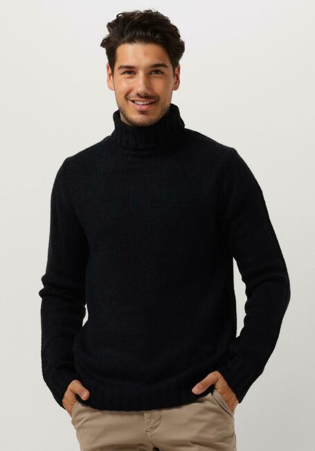 Blaue DSTREZZED Rollkragenpullover OVE TURTLE NECK - large