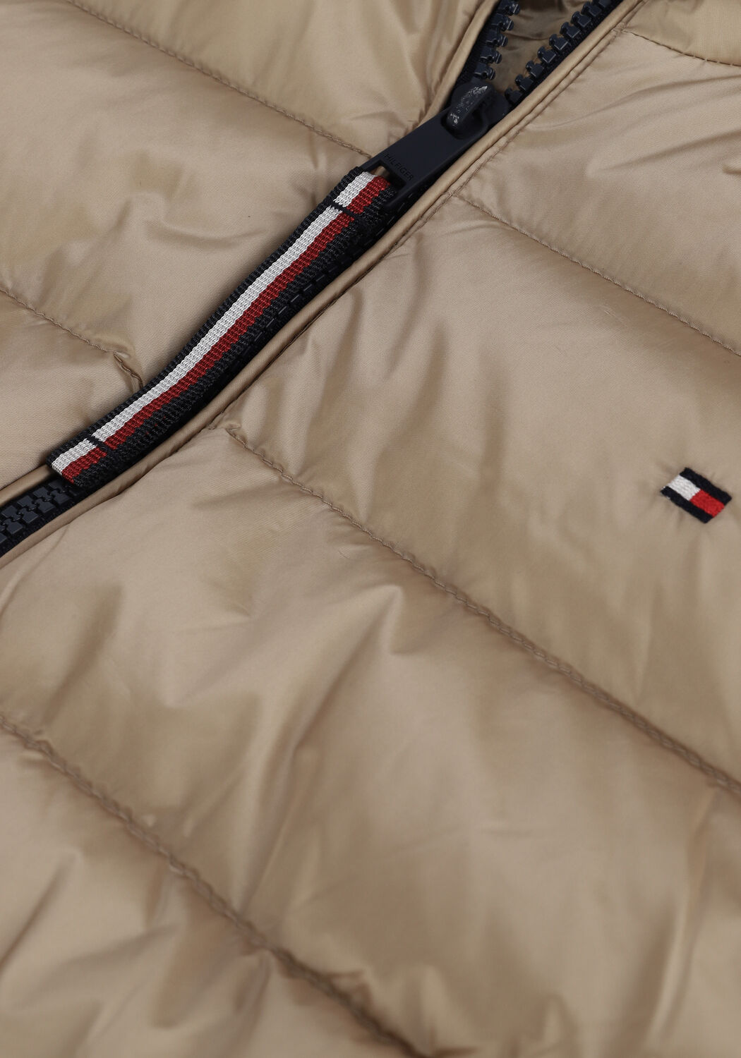 Goldfarbene TOMMY HILFIGER Wattierte Jack TWO TONE LW DOWN JACKET - large