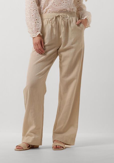Beige NEO NOIR Weite Hose SONAR LINEN PANTS - large