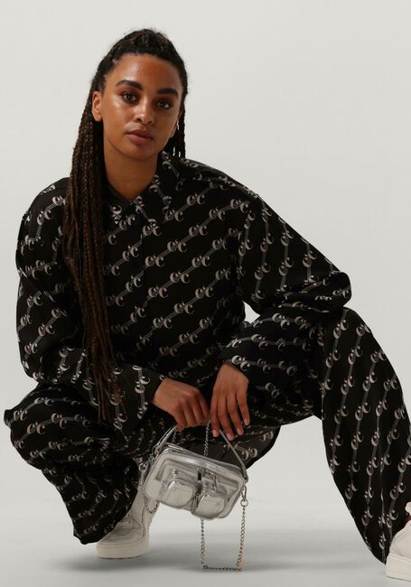 Schwarze CO'COUTURE Blusen LOGO OVERSIZED SHIRT - large