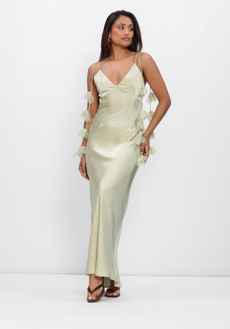 Minze NEO NOIR Maxikleid COLLY HEAVY SATEEN DRESS - large