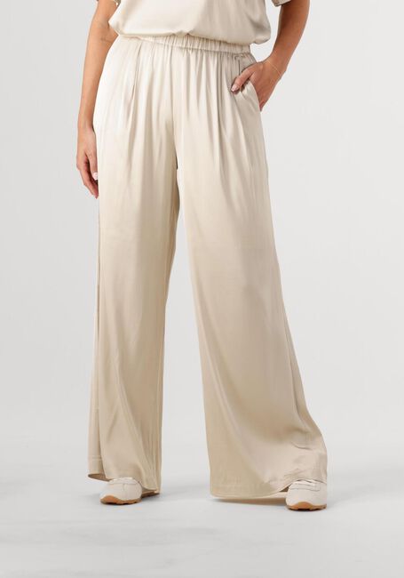 Beige MOS MOSH Weite Hose MMRITA SATIN PANT - large