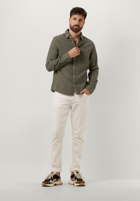 Grüne CAST IRON Casual-Oberhemd LONG SLEEVE SHIRT SQUARE STRUCTURE REGULAR FIT - large