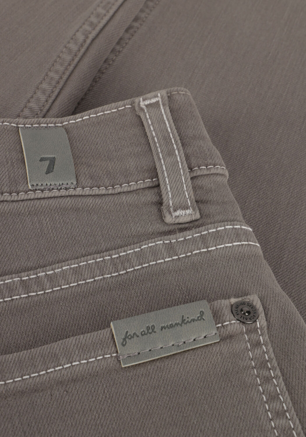 Hellgrau 7 FOR ALL MANKIND Skinny jeans PAXTON STRETCH TEK COLORS - large