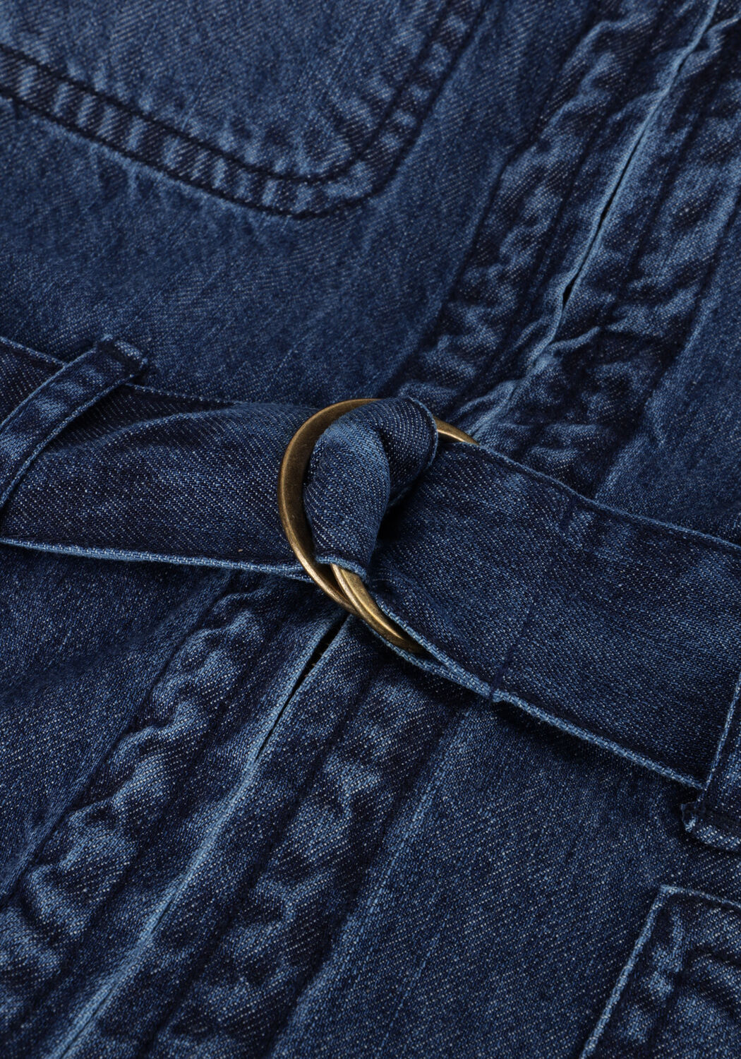 Blaue BY-BAR Jumpsuit LOUISE DENIM SUIT - large