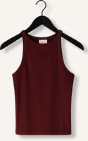 Bordeaux GESTUZ Top GZDREW RHINSTONE LOGO TANK Bordeaux GESTUZ Top GZDREW RHINSTONE LOGO TANK - medium