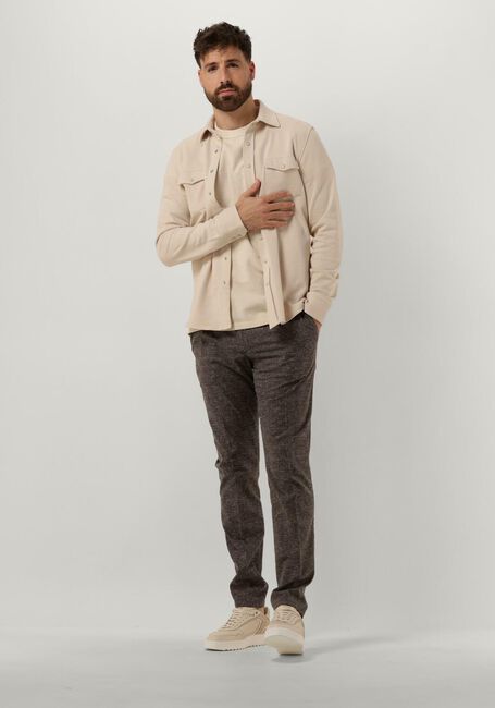 Beige PROFUOMO Casual-Oberhemd OVERSHIRT WESTER - large
