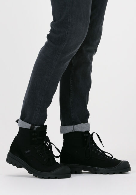 Schwarze HUGO Schnürboots BUSTLER - large