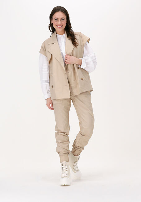 Sand LEVETE ROOM Gilet MARILYN 9 WAISTCOAT - large