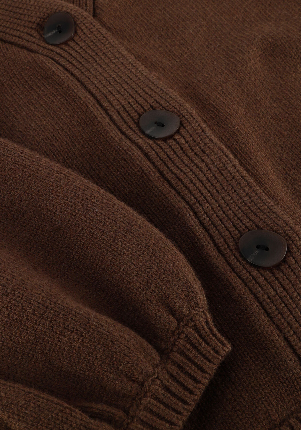 Braune MSCH COPENHAGEN Strickjacke MSCHZAFINA CARDIGAN - large