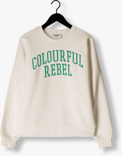Nicht-gerade weiss COLOURFUL REBEL Sweatshirt CR PATCH DROPPED SWEAT - large