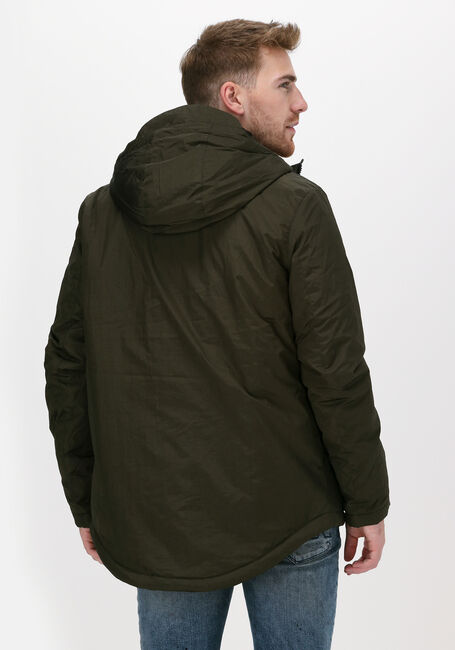 Grüne LYLE & SCOTT Wattierte Jack WADDED DUAL POCKET JACKET WITH - large