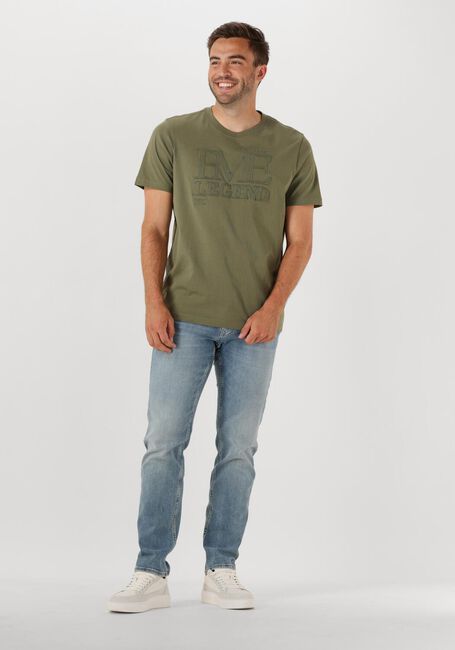 Olive PME LEGEND T-shirt SINGLE JERSEY - large