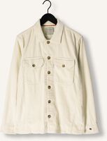 Weiße CAST IRON Overshirt LONG SLEEVE SHIRT SOLID RIBCORD Weiße CAST IRON Overshirt LONG SLEEVE SHIRT SOLID RIBCORD - medium