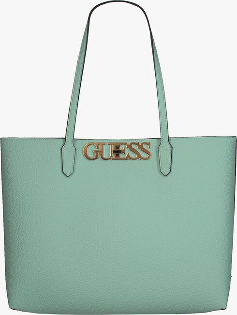 Grüne GUESS Shopper UPTOWN CHIC BARCELONA TOTE - large