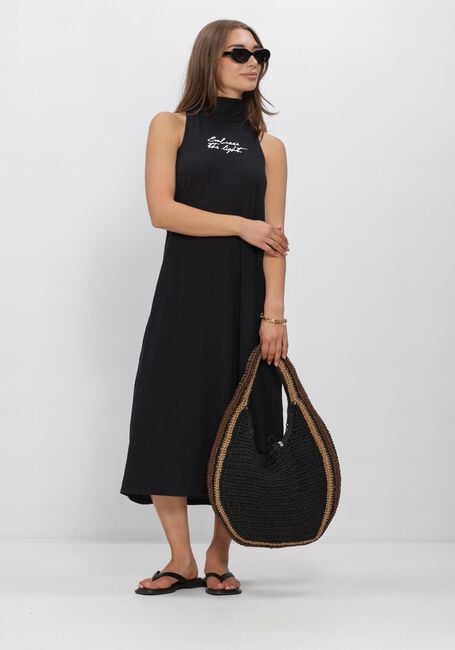 Schwarze PENN & INK Midikleid DRESS PRINT - large
