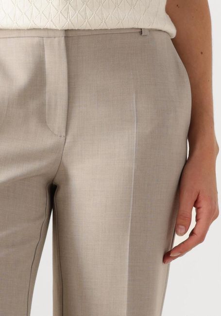 Beige SELECTED FEMME Hose SLFRITA MW WIDE PANT - large