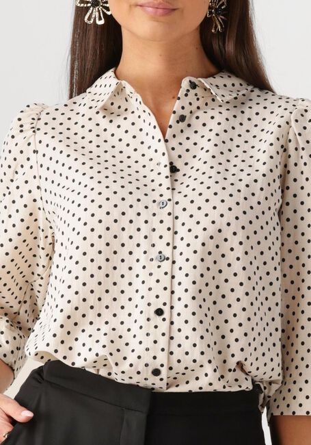 Creme LOLLYS LAUNDRY Blusen BONOLL SHIRT SS - large