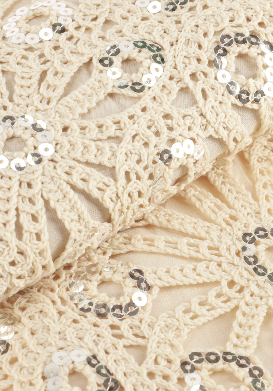 Creme SUNCOO Minikleid CHELBY - large