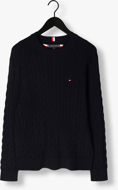 Dunkelblau TOMMY HILFIGER Pullover CLASSIC CABLE CREW NECK - large