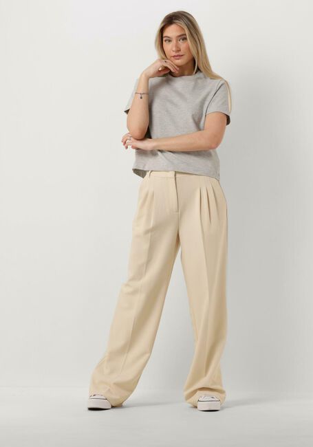 Hellgrau SELECTED WOMEN T-shirt SLFESSENTIAL SS BOXY TEE - large