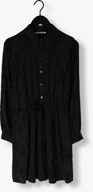 Schwarze VANILIA Minikleid ROMANTIC STRUCTURE DRESS - large