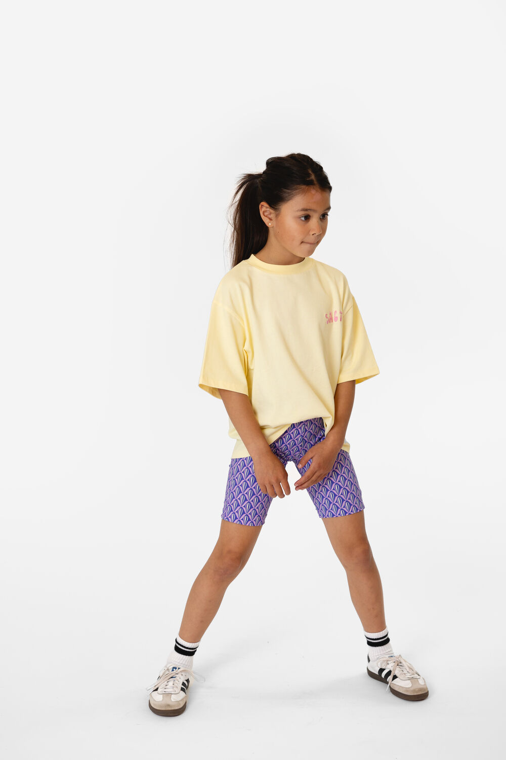 Gelbe Salty Stitch T-shirt SALTY SMILEY TE - large