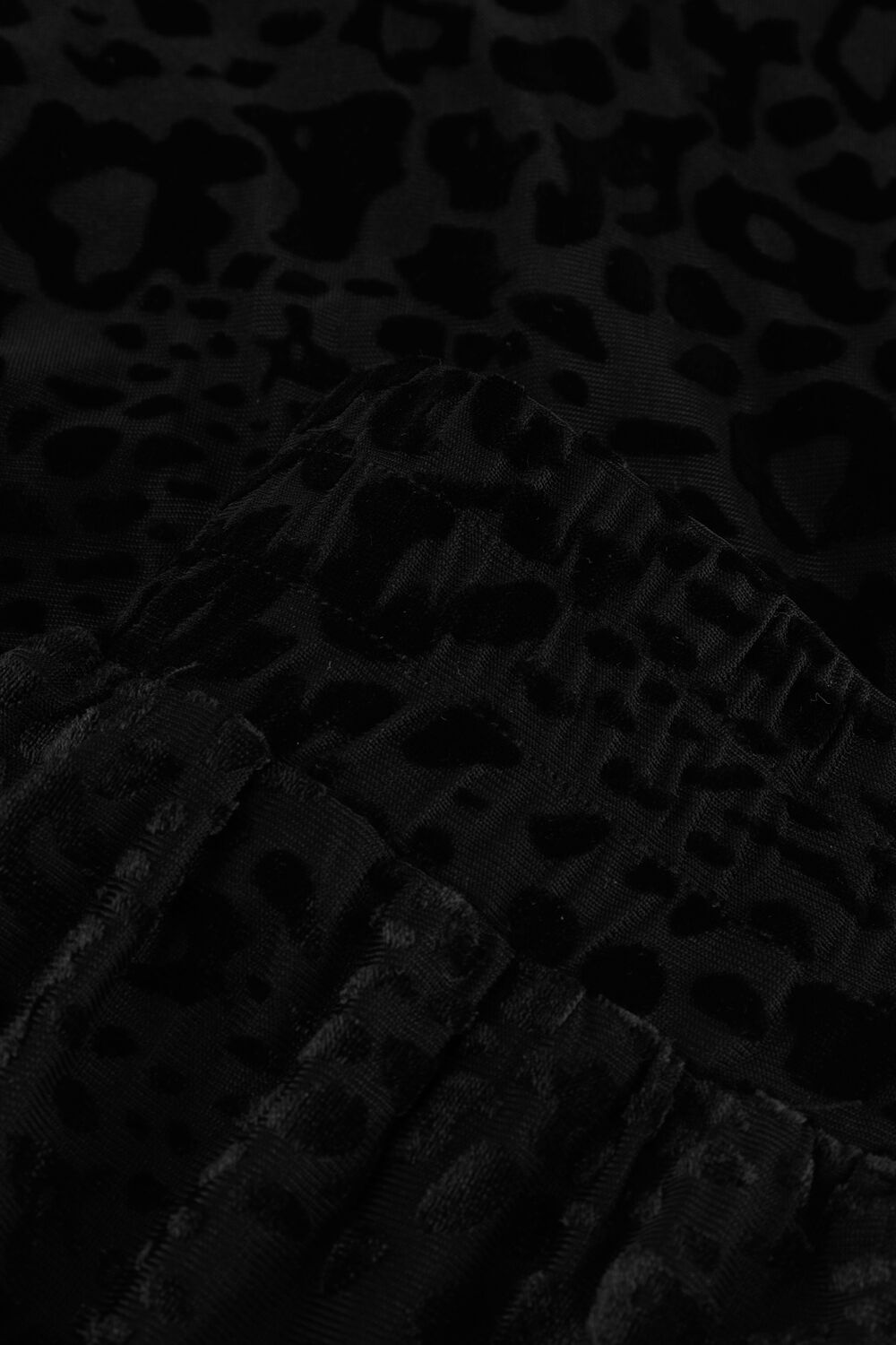 Schwarze REFINED DEPARTMENT Weite Hose NOVA - large