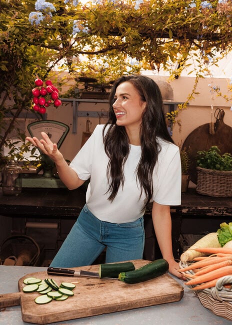 Weiße OMODA ATELIER T-shirt OM-MARRIT X NINA - large