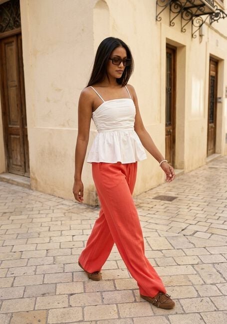 Rote GRACE & MILA Weite Hose SS2613034 - large