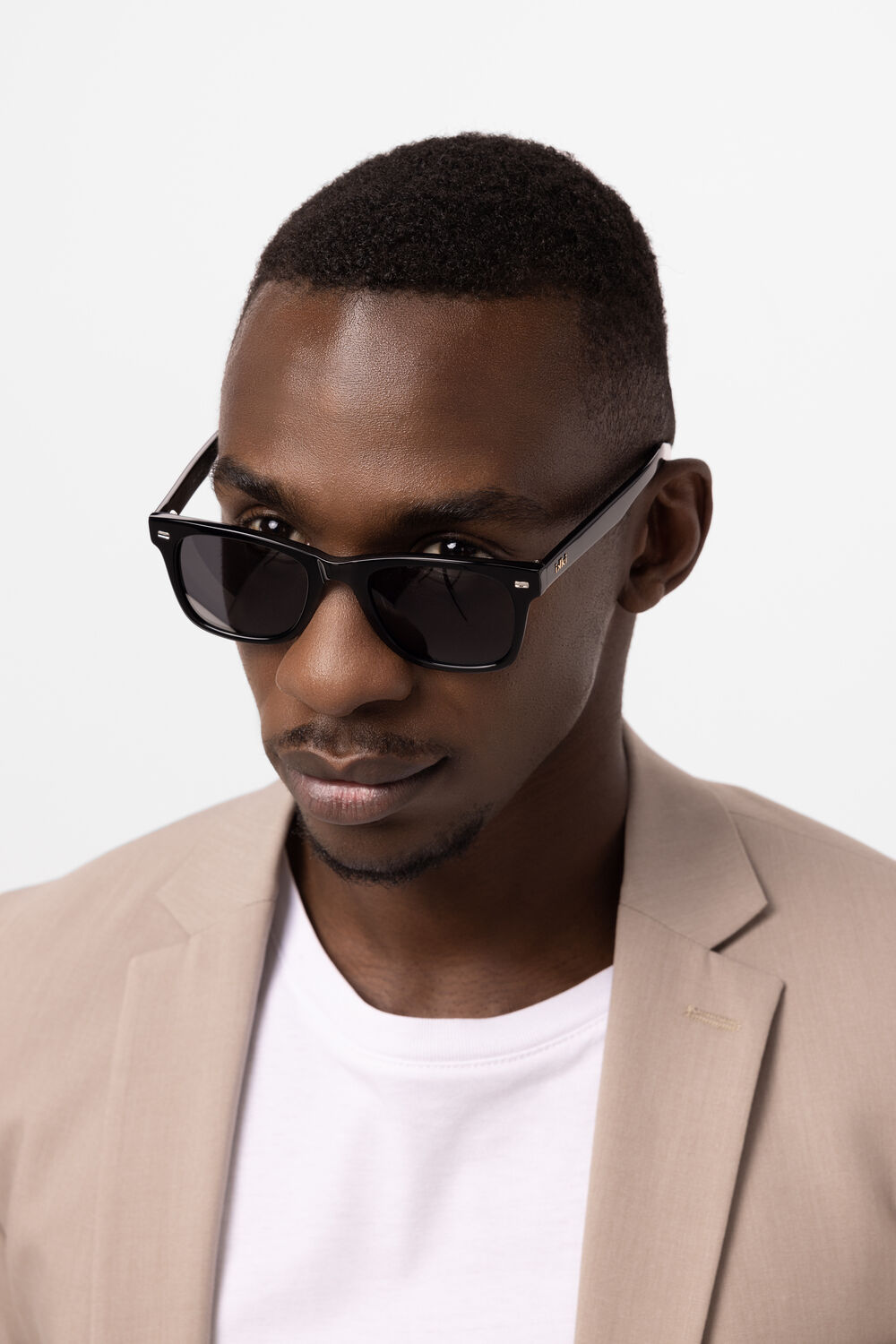 Schwarze IKKI Sonnenbrille M2 - large