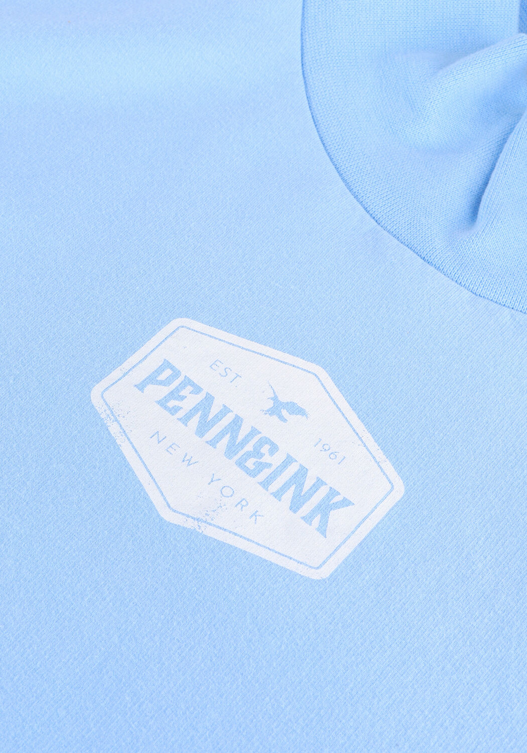 Hellblau PENN & INK Pullover S22F1037 - large