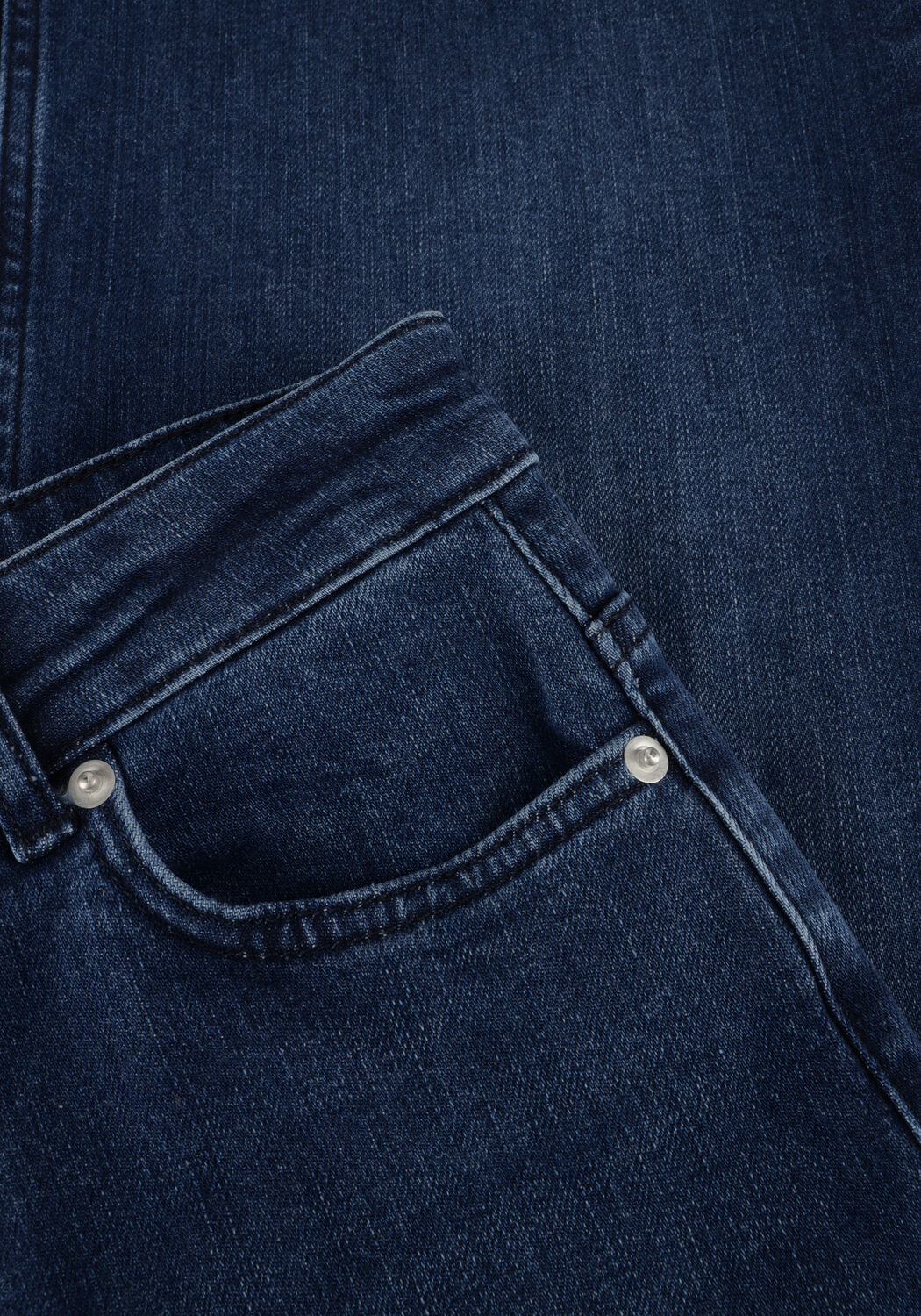 Blaue NEO NOIR Wide jeans CARLA DENIM PANTS - large